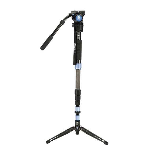 Sirui P-324SR Carbon Fiber Monopod with VH-10X Fluid Video Head