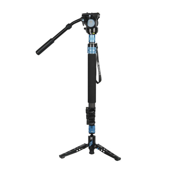 SIRUI P-424SR Carbon Monopod + VH-10X Head