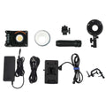 Sirui C150X 150W Handheld Pocket Bi-Color LED Light with V-Mount Battery Plate and Bowens Mount Adapter
