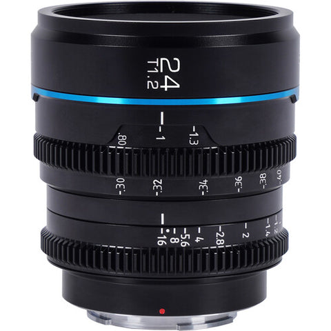 Nightwalker MS24E-B 24mm T1.2 S35 Cine E-Mount BLACK