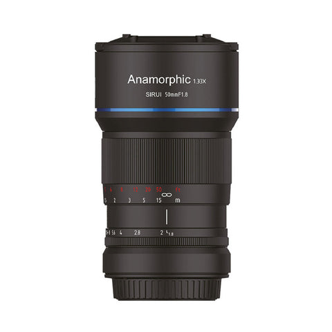 Sirui 50mm F1.8 Anamorphic 1.33x Lens For Sony E
