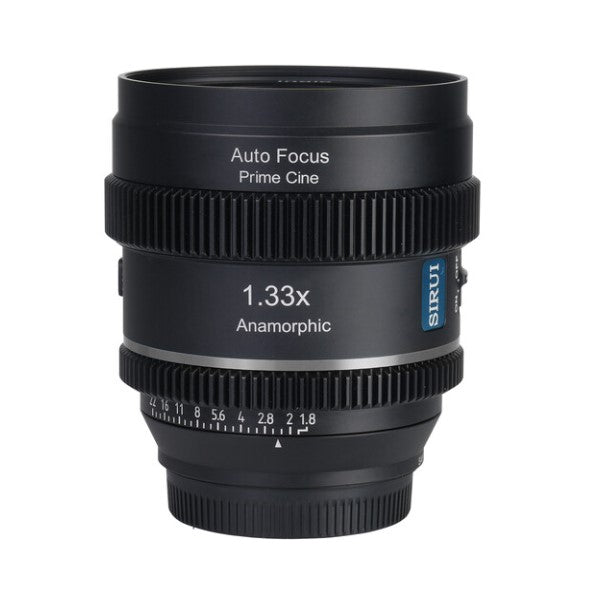 Sirui 20mm T1.8 1.33x Anamorphic Auto Focus (E-Mount) - Blue Flare