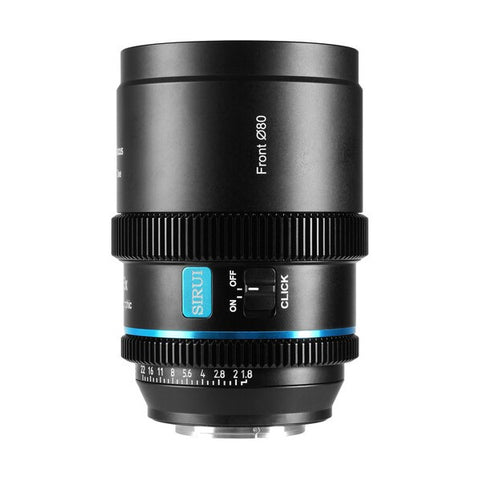 Sirui 40mm T1.8 1.33x Anamorphic Auto Focus Lens for Sony E (Blue Flare)