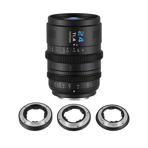 Sirui Vision Prime 1 24mm T1.4 Full Frame Cine Lens for RF, Z and L Mount (Black)