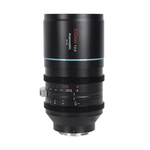 Sirui Venus 100mm T2.9 1.6x Full-Frame Anamorphic Lens – E-Mount