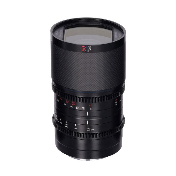 Sirui Saturn 50mm T2.9 1.6x Full-Frame Anamorphic Lens (RF-Mount) - Blue Flare
