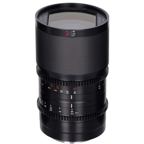 Sirui Saturn 50mm T2.9 1.6x Carbon Fiber Anamorphic Lens – RF Mount, Neutral Flare