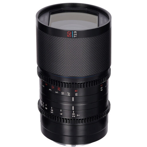 Saturn RF50N 50mm T2.9 1.6x NEUTRAL FLARE CARBON Full-Frame Anamorphic RF-Mount