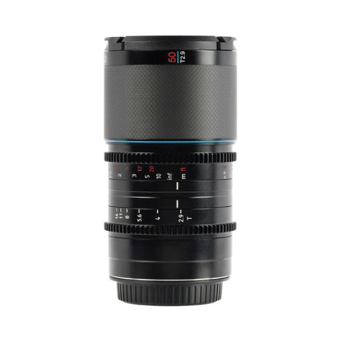 Saturn E50B 50mm T2.9 1.6x BLUE FLARE Carbon Full-Frame Anamorphic E-Mount