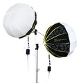 Nicefoto KT-DS60L-1000B Umbrella Light Kit Lantern Softbox-100w
