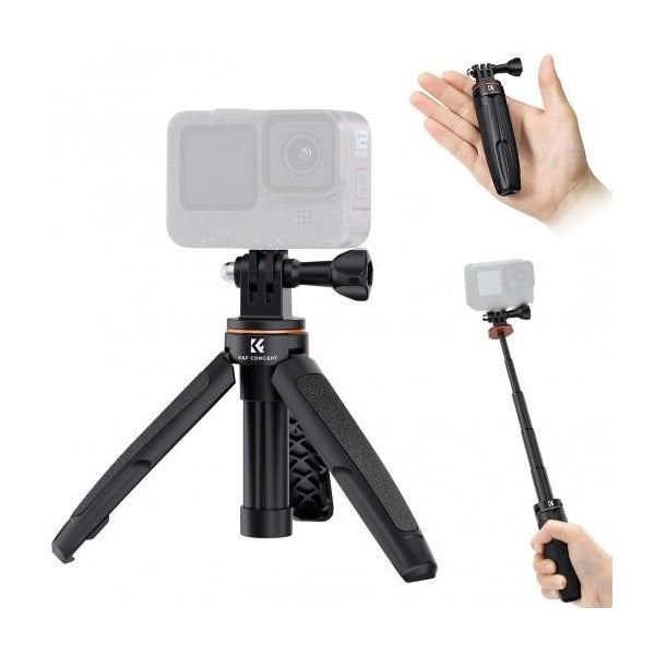K&F Concept KF09.133V3 MS-10 Extendable Selfie Stick Tripod