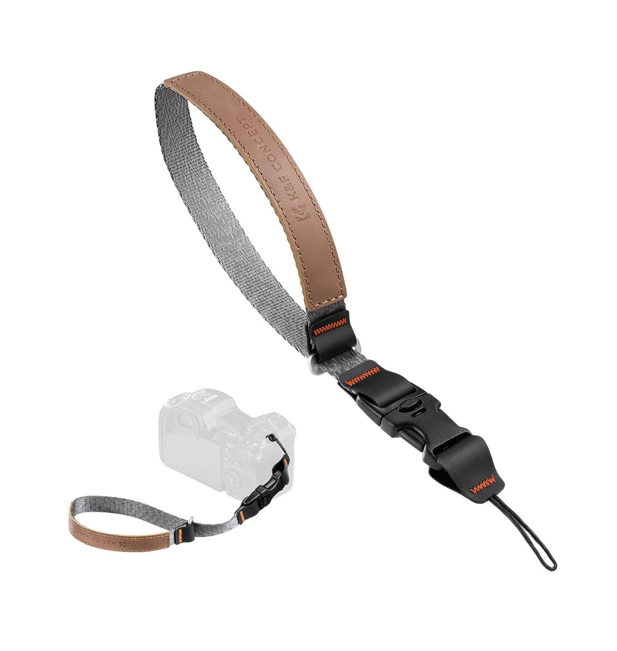 K&F Concept KF13.116 Urban Wander 02 Camera Strap (Grey)