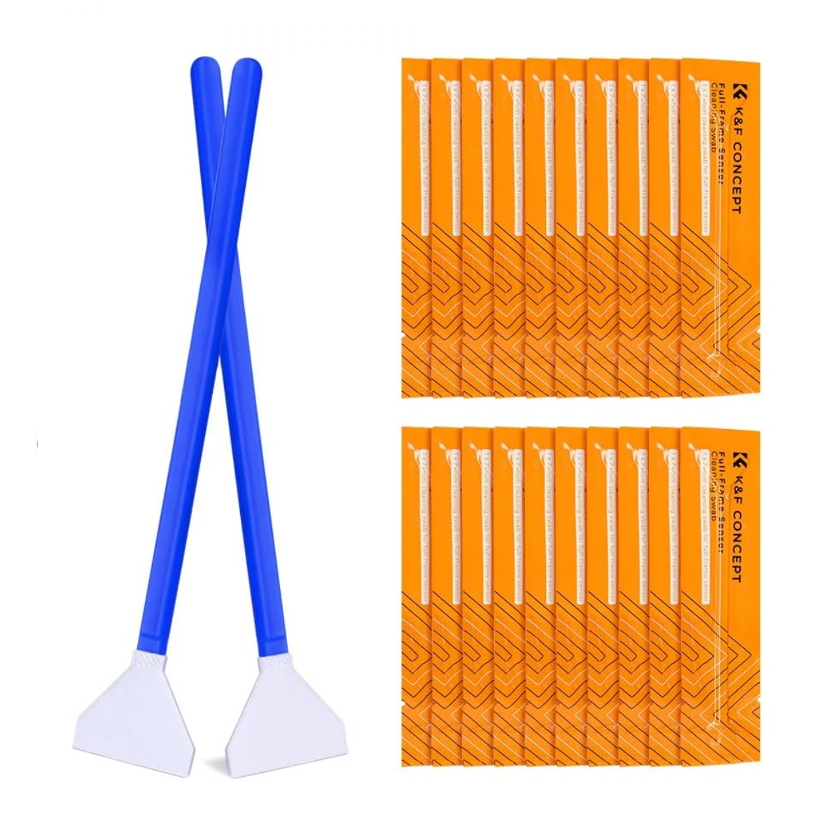 K&F Concept KF-1696 16mm Full-Frame Sensor Cleaning Swab Kit 20pcs