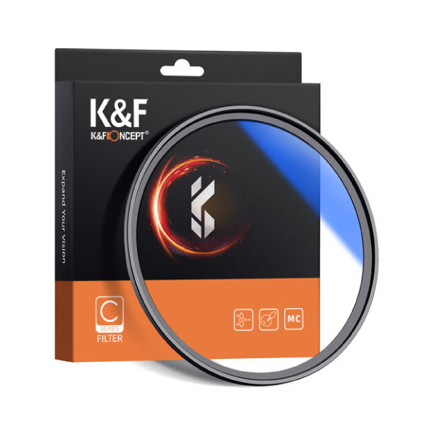 K&F Concept 37mm MCUV Slim Filter Blue Multi-Coated