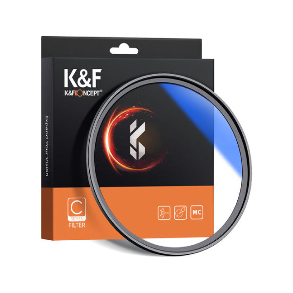 K&F Concept 95mm MCUV Slim Filter Blue Multi-Coated