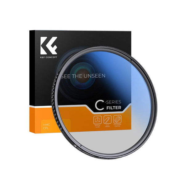 K&F Concept 58mm CPL Blue Filter