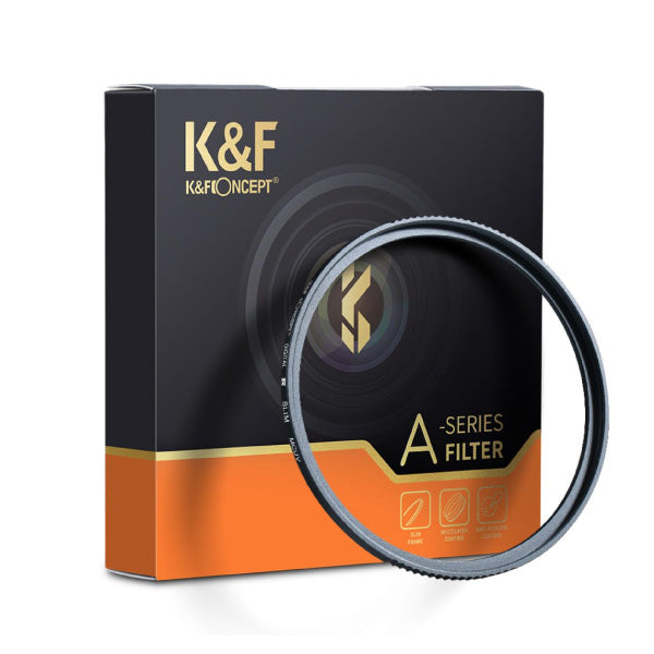 K&F Concept 37mm MCUV Slim Filter (Green, Multi-Coated)