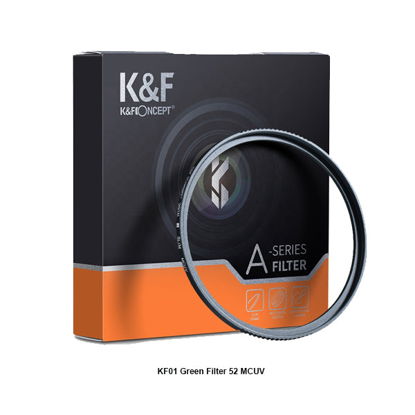 K&F Concept 52mm MCUV Green Filter