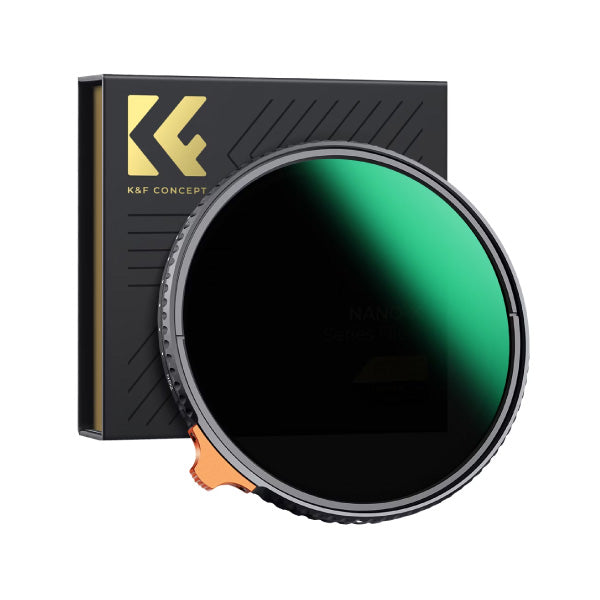 K&F Concept 43mm Variable ND Filter ND2–ND400 (Green)