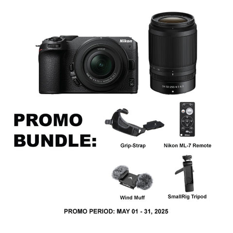 Nikon Z30 Mirrorless Camera 16-50mm + 50-250mm Kit