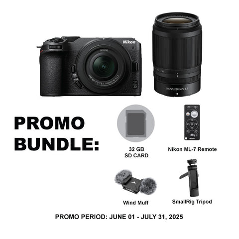 Nikon Z30 Mirrorless Camera 16-50mm + 50-250mm Kit