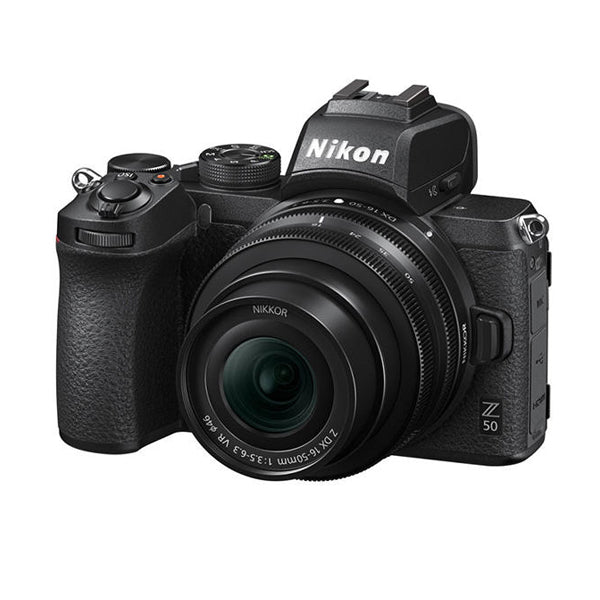 Nikon Z50 Dual Zoom Kit (16-50mm + 50-250mm + 32GB SD) – Camerahaus