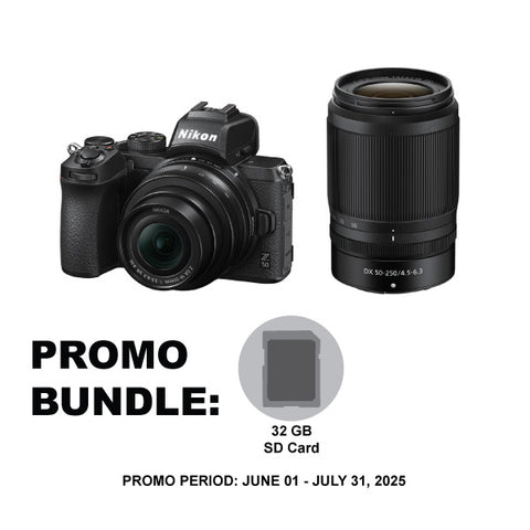 Nikon Z50 Mirrorless Camera 16-50mm + 50-250mm Kit