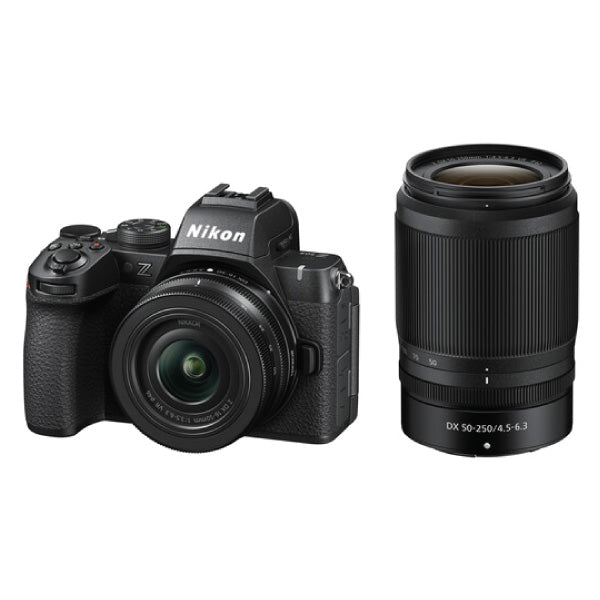 Nikon Z50 II Black + 16-50mm + 50-250mm Zoom — alternate view
