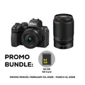 Nikon Z50 II Black + 16-50mm + 50-250mm Zoom