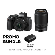 Nikon Z50 II Black + 16-50mm + 50-250mm Zoom