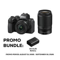 Nikon Z50 II Black + 16-50mm + 50-250mm Zoom