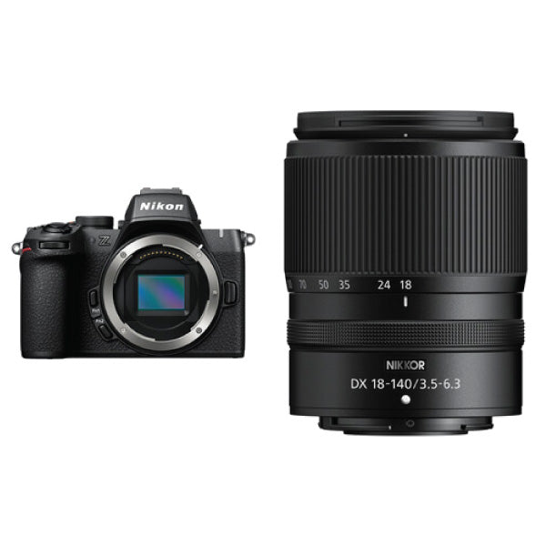 Nikon Z50 II Black + 18-140mm Lens