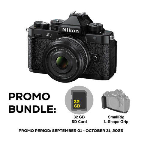 Nikon Zf Mirrorless Camera with 40mm F2 Lens