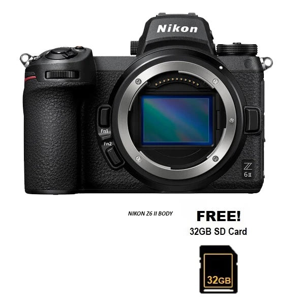 Nikon Z6 II Full-Frame Mirrorless Camera Body - Main Image