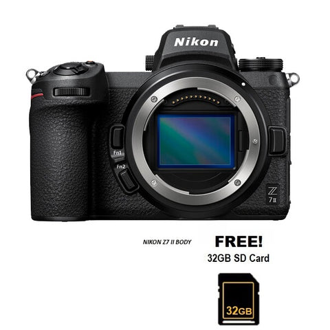 Nikon Z7 II Mirrorless Camera Body Only