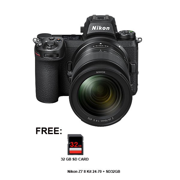 Nikon Z7 II Mirrorless Camera with 24-70mm Kit — alternate view