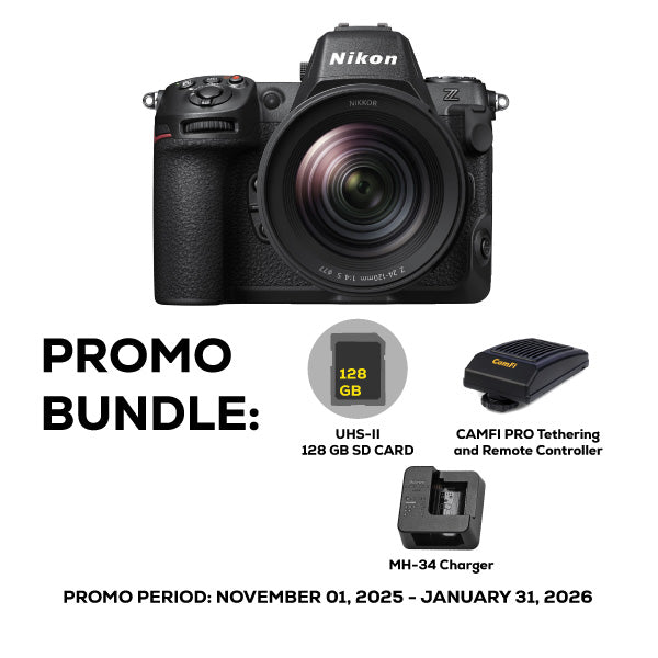 Nikon Z8 24-120mm F4 + 128GB SD UHS-II