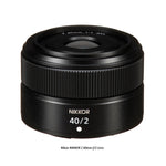 Nikon NIKKOR Z 40mm F2 Lens