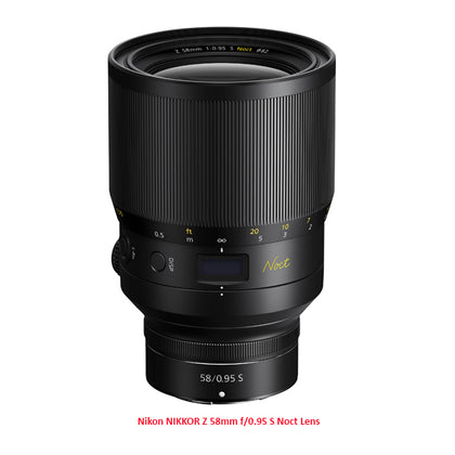 Nikon NIKKOR Z 58mm f/0.95 S Noct Lens