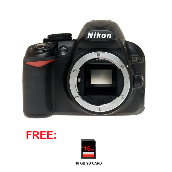 Nikon D3100 Black Body