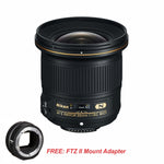 Nikon AF-S NIKKOR 20mm F1.8G ED Lens