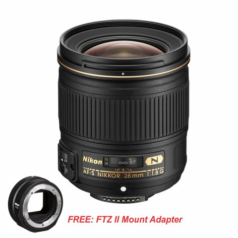 Nikon AF-S NIKKOR 28mm F1.8G Lens