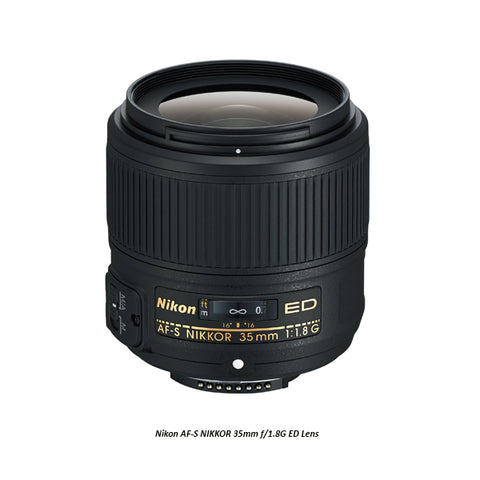 Nikon AF-S NIKKOR 35mm f/1.8G ED Lens