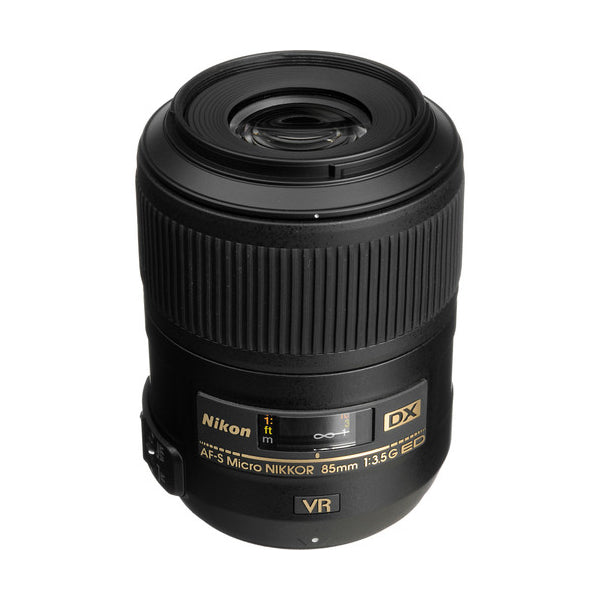 Nikon AF-S DX Micro NIKKOR 85mm F3.5G ED VR Lens — alternate view