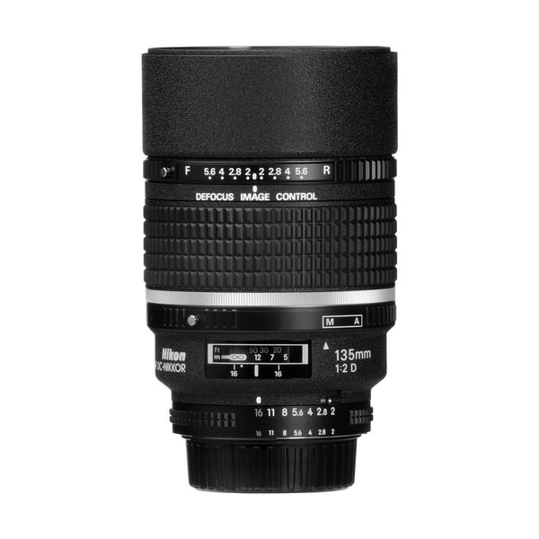 Nikon AF DC-NIKKOR 135mm F2D Lens — alternate view