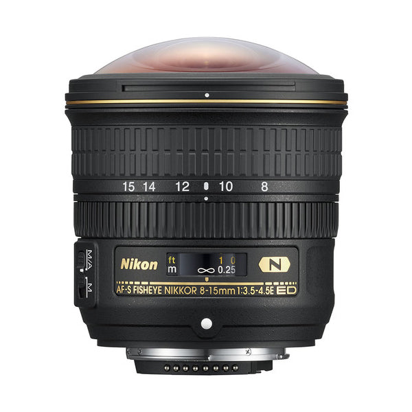 Nikon AF-S Fisheye 8-15mm F3.5-4.5E ED Lens