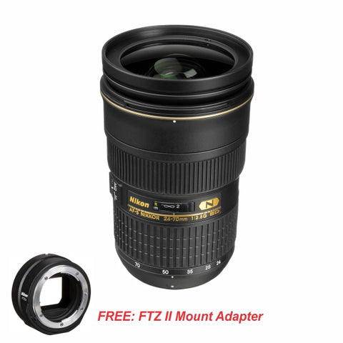 Nikon AF-S NIKKOR 24-70mm F2.8G ED Lens