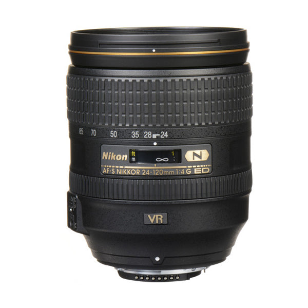 Nikon AF-S 24-120mm F4G ED VR Lens – Camerahaus