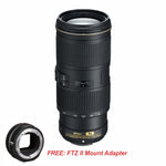 Nikon AF-S NIKKOR 70-200mm F4G ED VR Lens