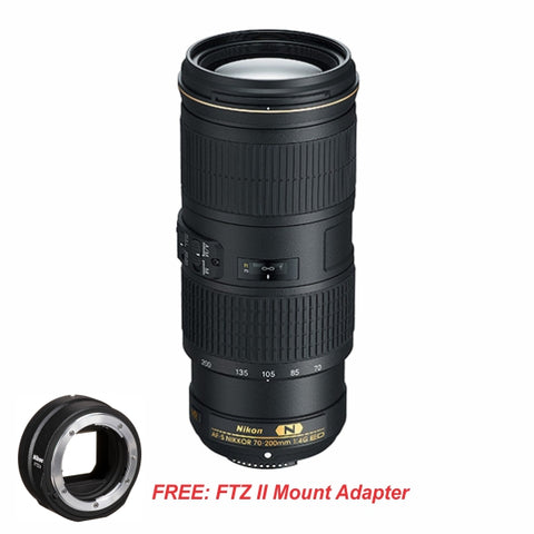 Nikon AF-S NIKKOR 70-200mm F4G ED VR Lens